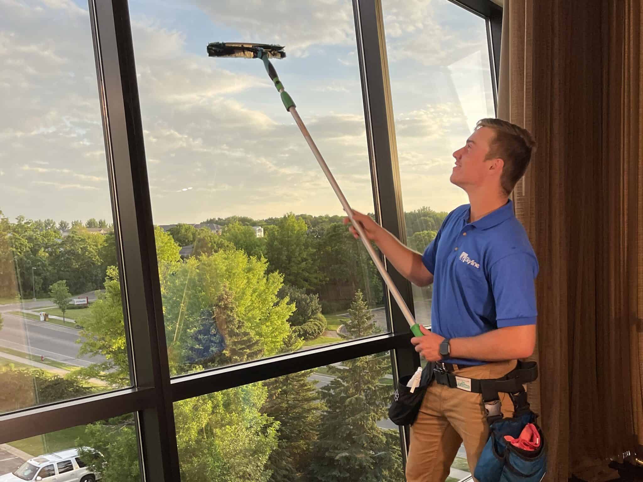 Discover the Benefits of Interior Window Cleaning | Skyline Services, Inc.