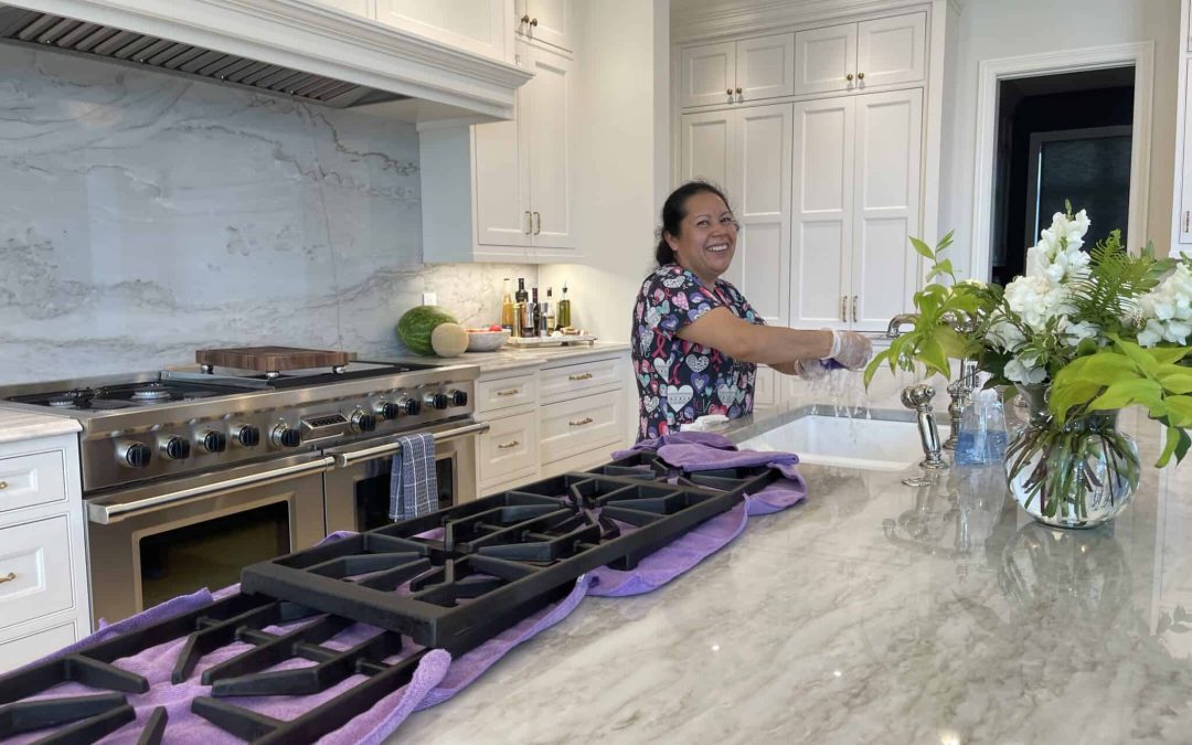 What services are included with a standard house cleaning?