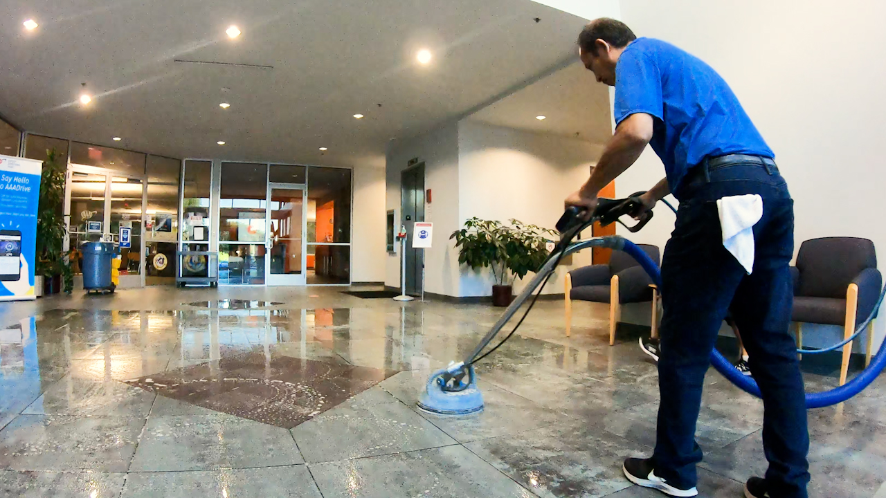 CommTile30 floor finishing