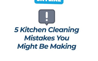 5 Kitchen Cleaning Mistakes You Might Be Making