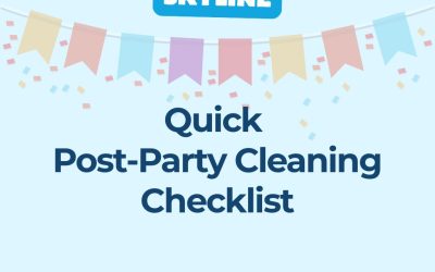Quick Post-Party Cleaning Checklist