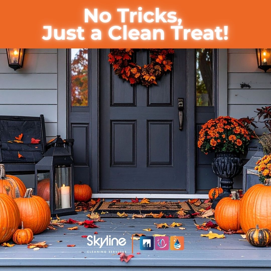 Halloween Cleaning Post